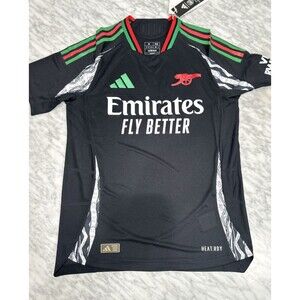 Adidas Arsenal Away 24/25 Jersey football - IT6147 Black Authentic Men Medium